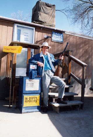 Malcolm Brenner circa 1994, Shiprock, New Mexico